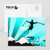 skipoederspoor briefkaart (Voorkant / Achterkant)