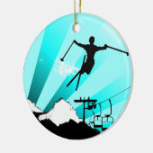 skipoederspoor keramisch ornament (Links)