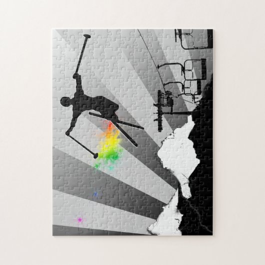 skipoederspoor legpuzzel (Verticaal)