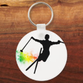 skipoederspoor sleutelhanger (Voorkant)