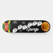SKIPPA GEORGE 8 1/4" Skatebord Dek Persoonlijk Skateboard (Horizontaal)