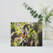 Skipper Butterfly Feestdagenkaart (Staand voorkant)