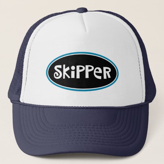 "SKIPPER" Trucker Hat Pet (Voorkant)