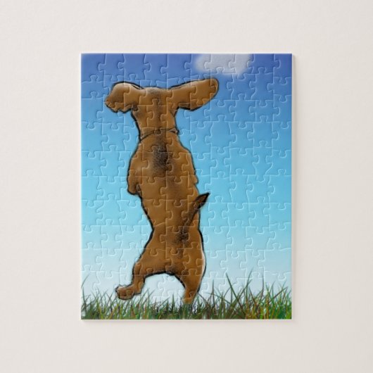 skipping_doxie_color legpuzzel (Verticaal)