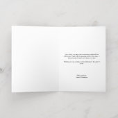 Skipping Rope Joy in the Journey Fitness Christmas Folie Wenskaart (Binnenlaag)