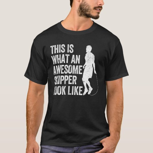 Skipping Rope Jumping Rope T-shirt (Voorkant)