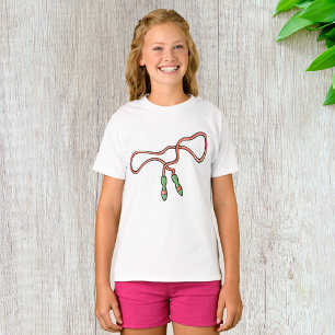 Skipping Touw Meisjes T-shirt