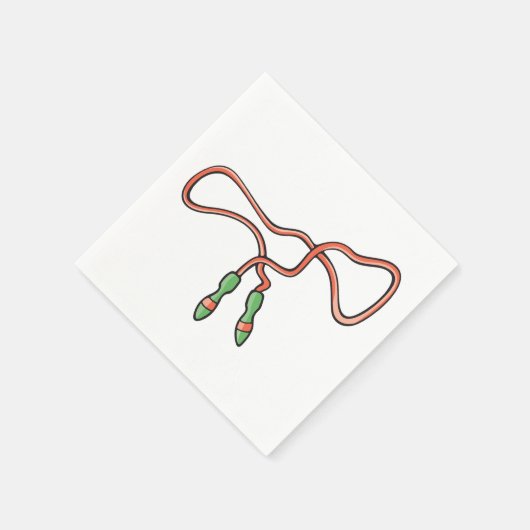 Skipping touw papieren servetten (Hoek)