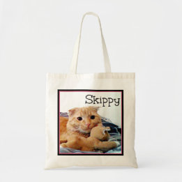 Skippy en vriend tote bag