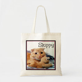 Skippy en vriend tote bag