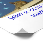 Skippy in the sky with diamonds Poster (Hoek)