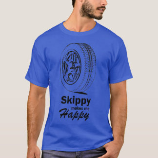 Skippy maakt me gelukkig t-shirt