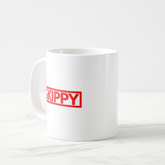 Skippy Stamp Koffiemok (Voorkant links)