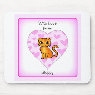 Skippy vindt uw muis leuk muismat