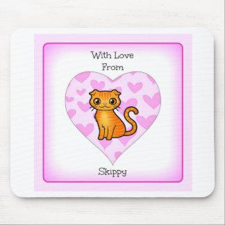 Skippy vindt uw muis leuk muismat