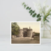 Skipton Castle Gateway, Yorkshire, Engeland Briefkaart (Staand voorkant)