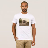 Skipton Castle Gateway, Yorkshire, Engeland T-shirt (Voorkant volledig)