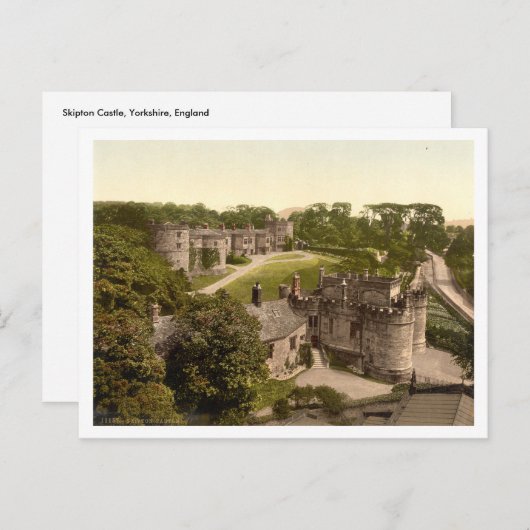 Skipton Castle, Yorkshire, Engeland Briefkaart (Voorkant / Achterkant)