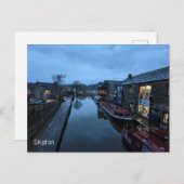 Skipton Town Briefkaart (Voorkant / Achterkant)