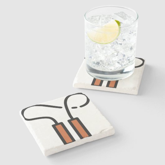 skiptouw stenen onderzetter (Zijkant)