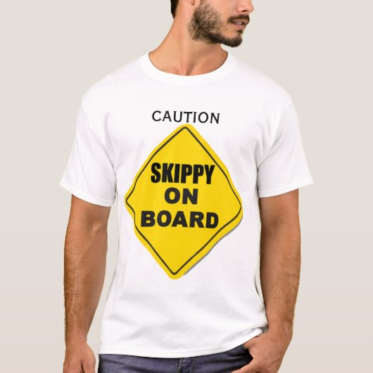 skipy aan boord t-shirt (Voorkant)