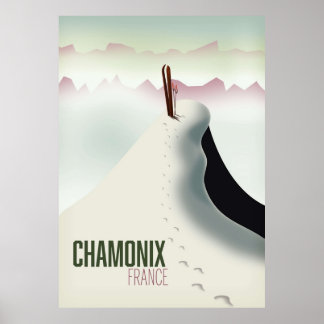 skireis Chamonix France Poster