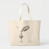skireis grote tote bag (Voorkant)