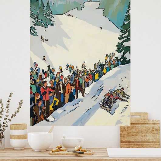  skireis poster (Keuken)