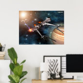 Skirmish Poster (Thuiskantoor)