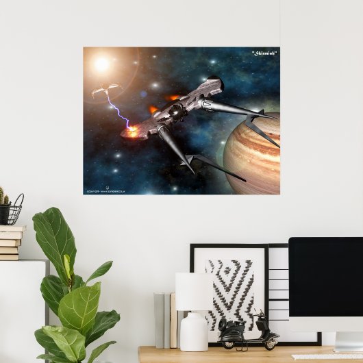 Skirmish Poster (Thuiskantoor)