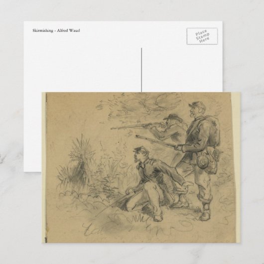 Skirmishing Briefkaart (Voorkant / Achterkant)