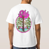 skiroze logo t-shirt (Achterkant)