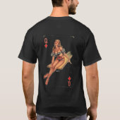 Skirt Burglar Pinup T-shirt (Achterkant)