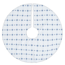 Skirt van de Blauwe Patroonboom van het Nederlands Kerstboom Rok