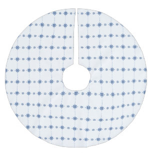 Skirt van de Blauwe Patroonboom van het Nederlands Kerstboom Rok