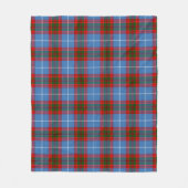 Skirving Plaid Fleece Deken (Voorkant)