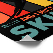 Skis, Alpineskiën, _1 Poster (Hoek)