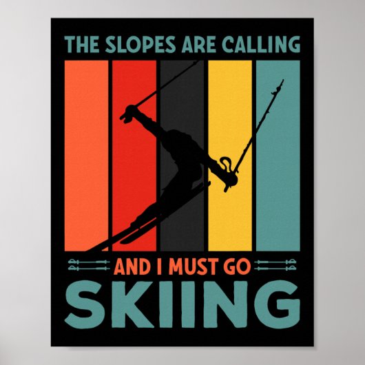 Skis, Alpineskiën, _1 Poster (Voorkant)