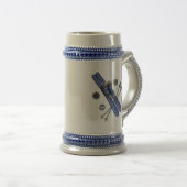 Skis, Boots, Poles en Snowflakes Bierpul (Voorkant rechts)