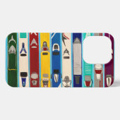  Skis iPhone Case Hoesje (Achterkant horizontaal)