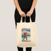 Skis met meer sneeuw - Baker, WA Tote Bag (Voorkant (product))