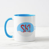 Skis Snow Oval Mok (Links)