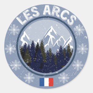 Ski's Station Ronde Sticker