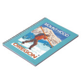 Skis voor het vervoeren van sneeuw - Hood voor de  Notitieboek (Linkerzijde)