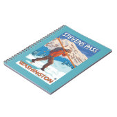 Skis voor het vervoeren van sneeuw - Stevens passe Notitieboek (Linkerzijde)