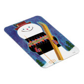 Skis voor Snowman Magneet (Rechterzijde)