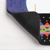 Skis voor Snowman Muismat (Hoek)