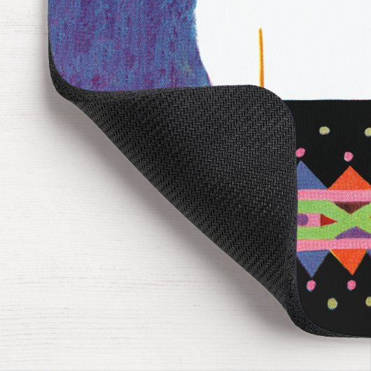 Skis voor Snowman Muismat (Hoek)