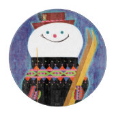 Skis voor Snowman Snijplank (Voorkant)