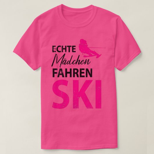 skischski-skievatie 8 t-shirt (Design voorkant)